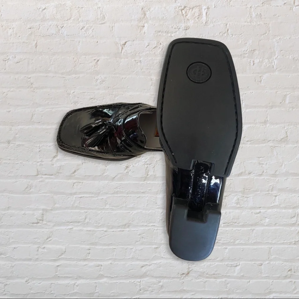 Cole Haan resort patent leather vintage mules black Size: 7 - Picture 4 of 4